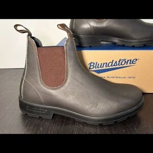 Blundstone 500 Chelsea Boots Stout Brown Unisex AU 8.5/US M 9.5/W 11.5/EU 42.5